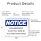 Signmission Reclaimed Water Do Not Fish Drink Or Play, 10 in W x Rectangle, Aluminum OS-2PACK-NS-A-710-L-17996 - alternate 3